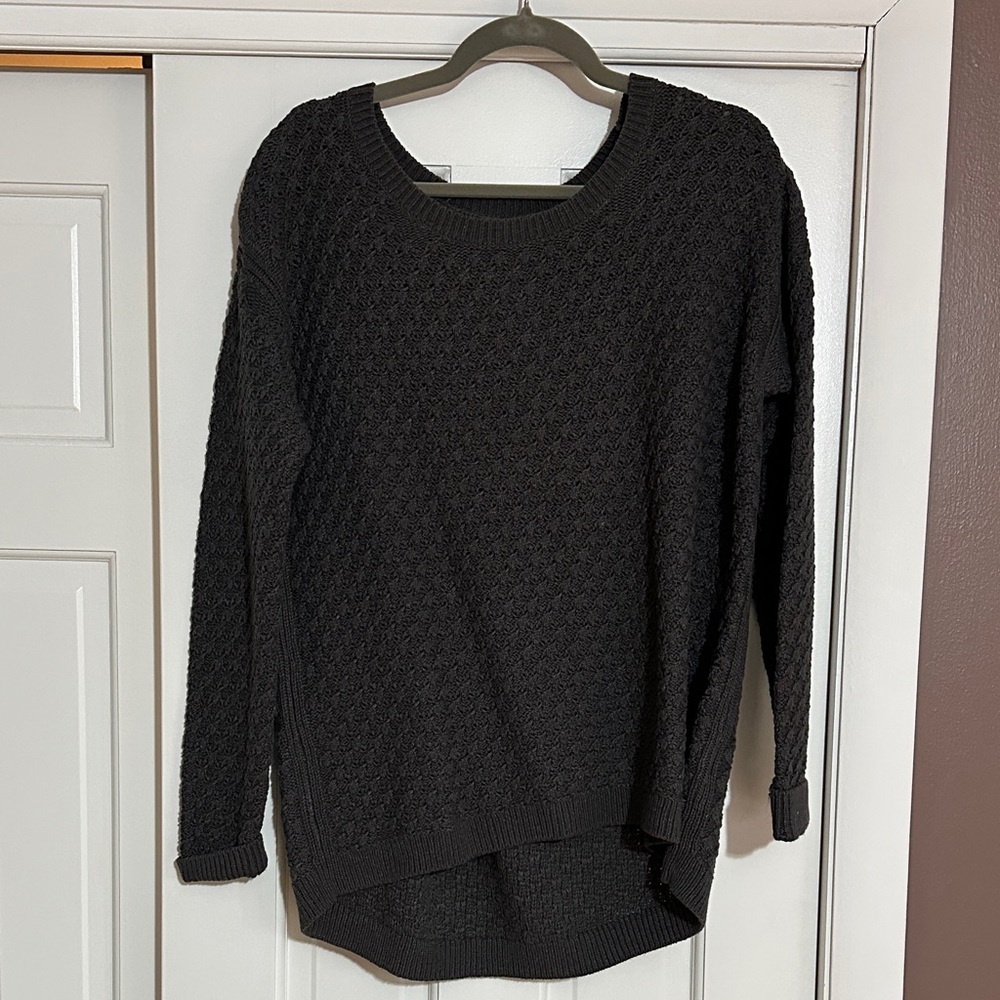 Old Navy Charcoal Knit Sweater